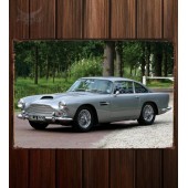 Металлическая табличка Aston Martin DB4